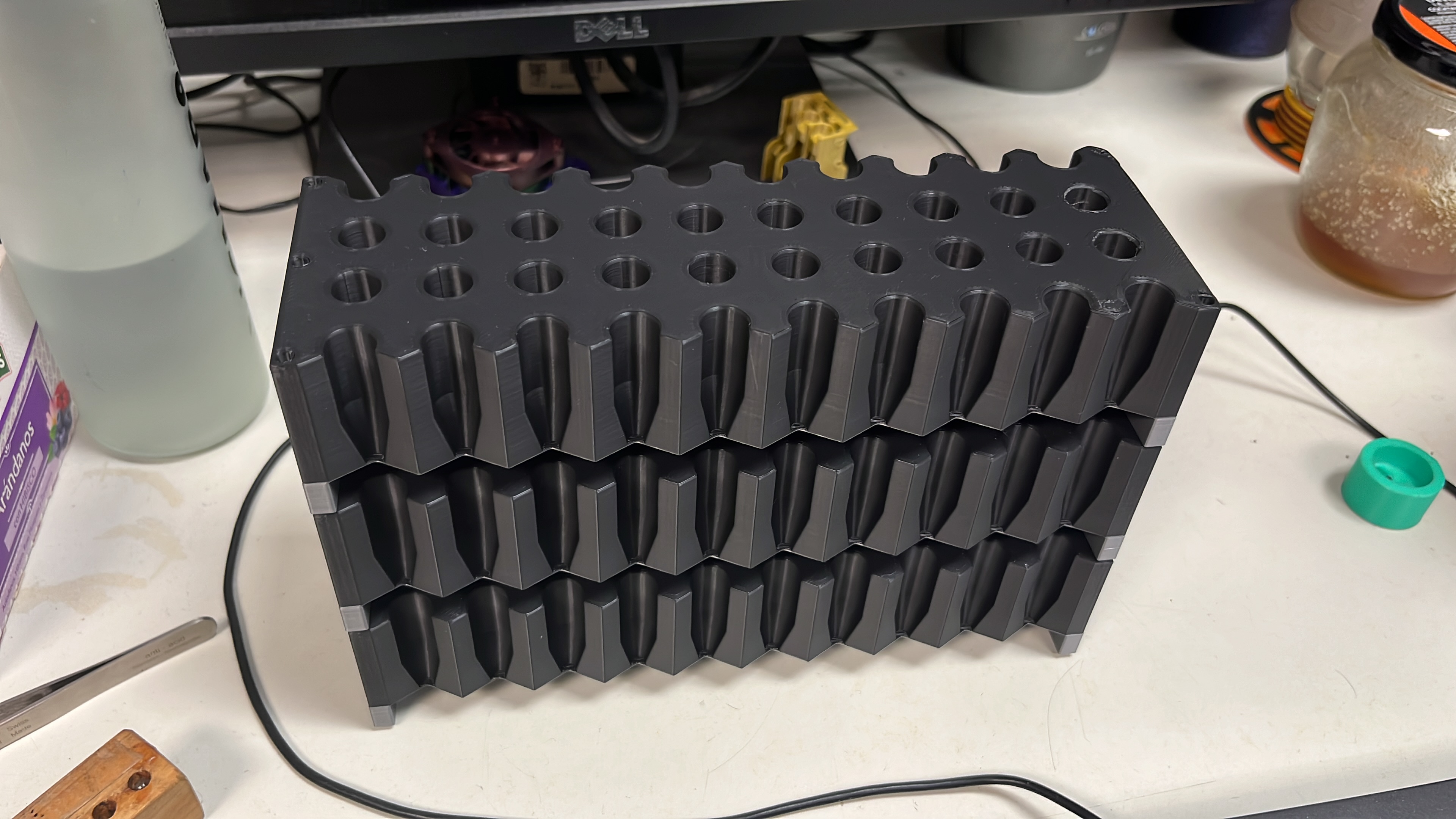 Stackable Eppendorf tube rack - Open Source — miniatura 3