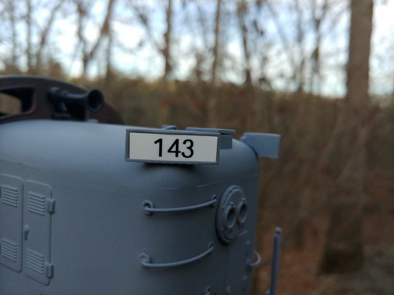 Aristo-Craft RS3 Number Board Relocation.