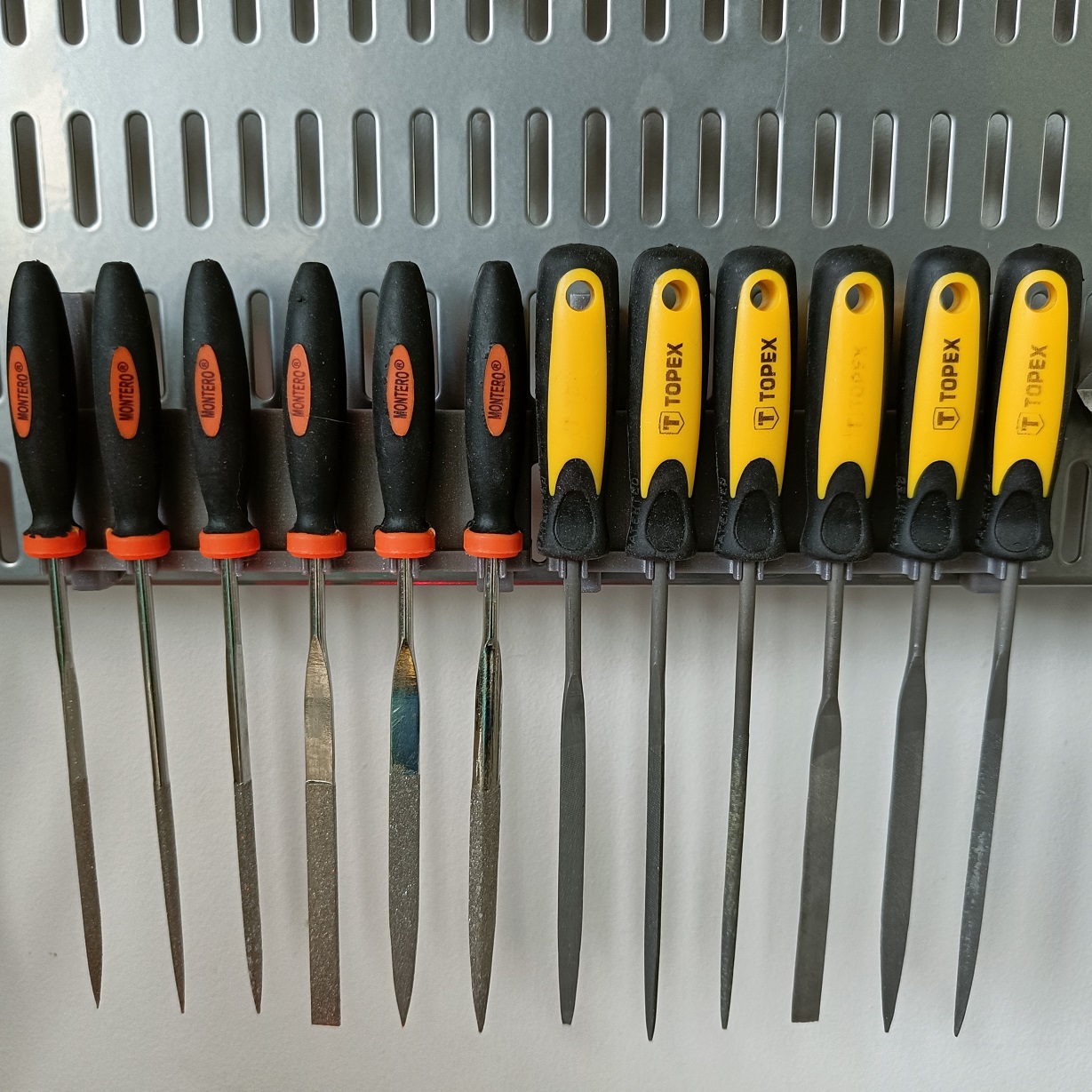 Broach Files Holder for Elfa pegboard by Aleksandr Svideniuk Download