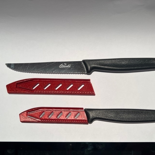 Schutz für Rüst- und Tupperware Messer
