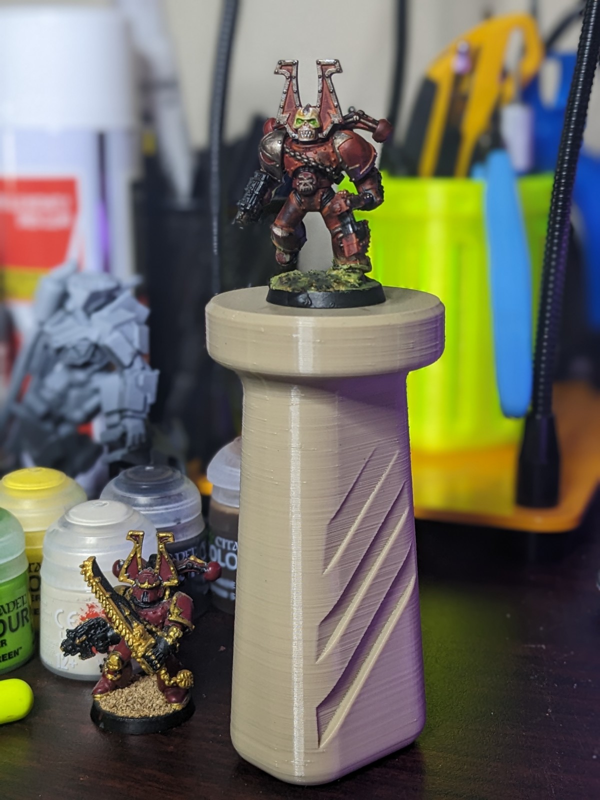 Miniature Paint Handle