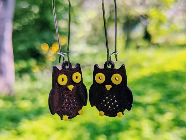 Owl Earrings