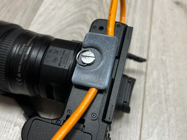 Tether Block (retention block) for Nikon Z6 Mark II