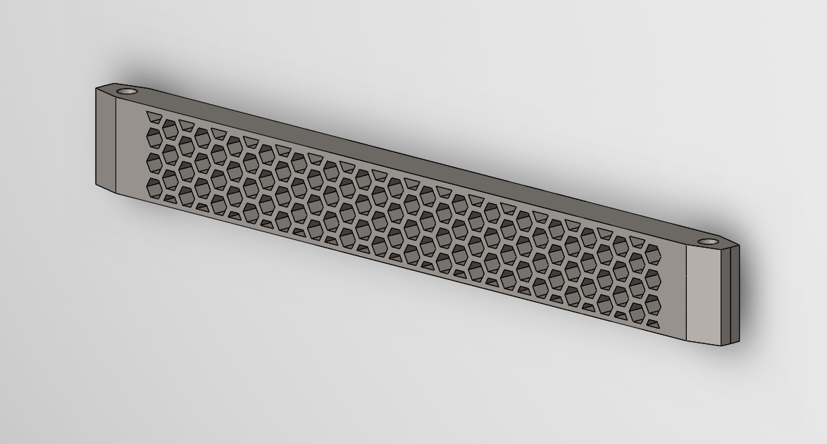 Dominator titanium top bars - blank Honey