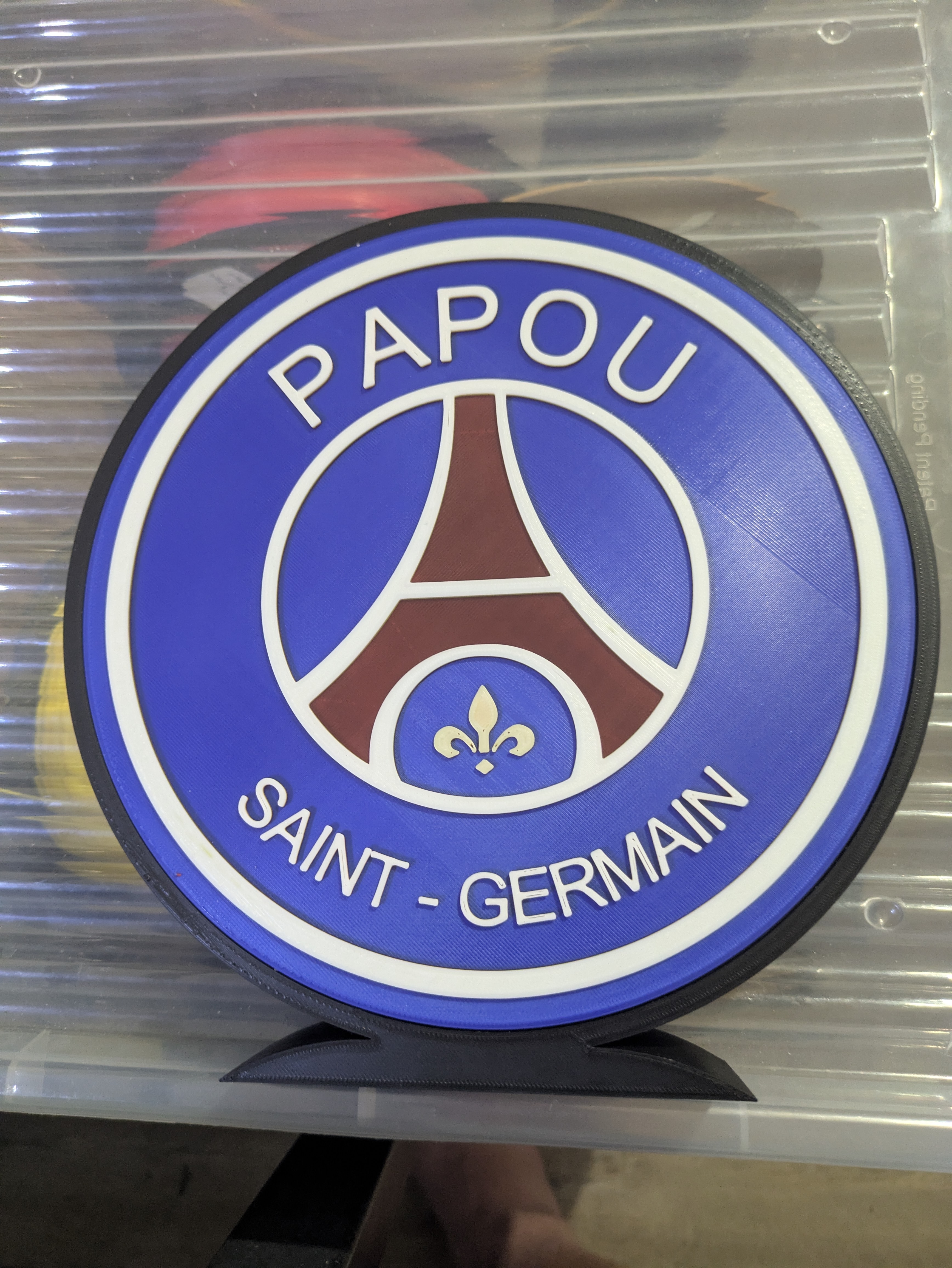 Lampe PSG (Cadeau personnalisée papa)