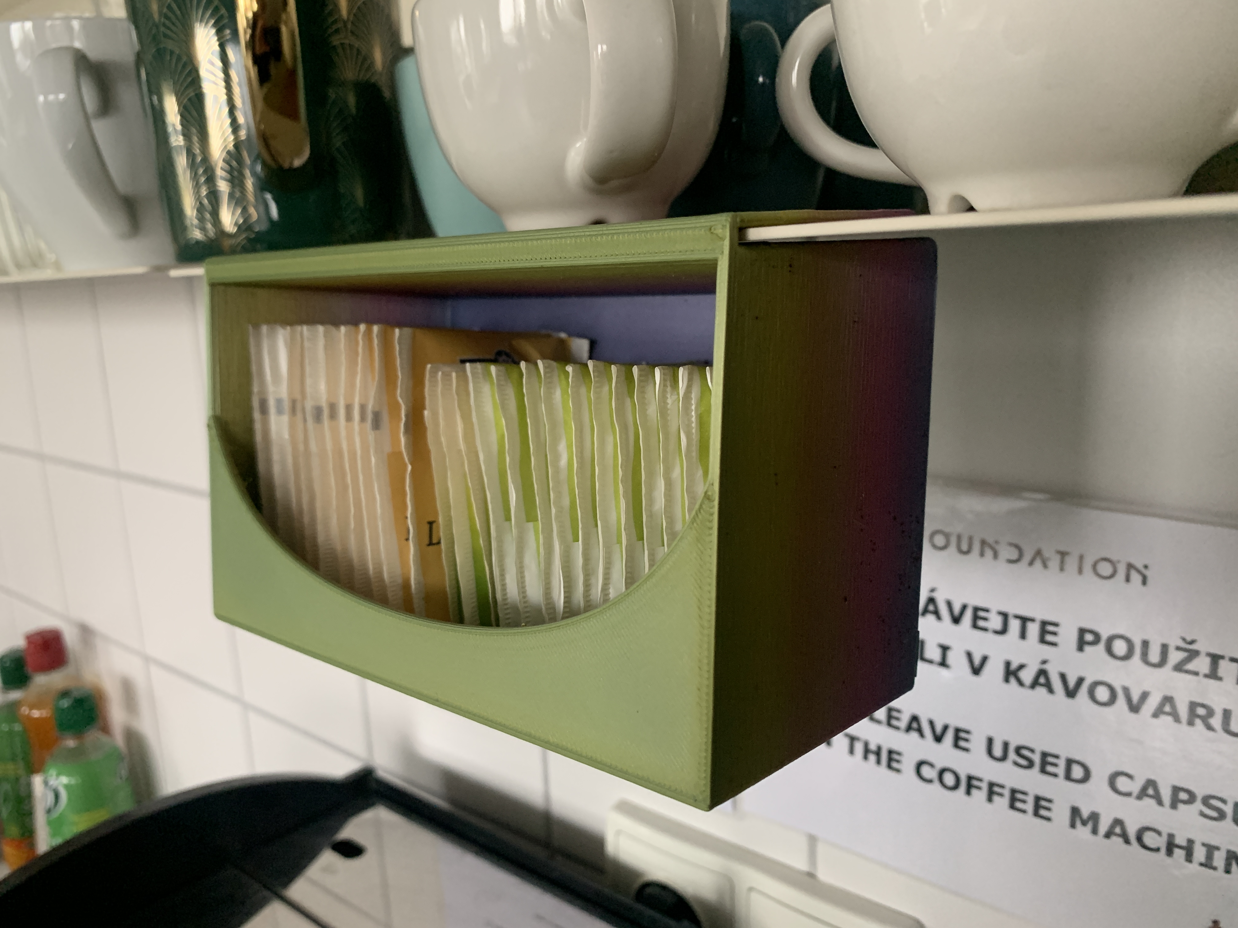 Miniatura 8 do modelo 3D Thin Shelf Tea Caddy