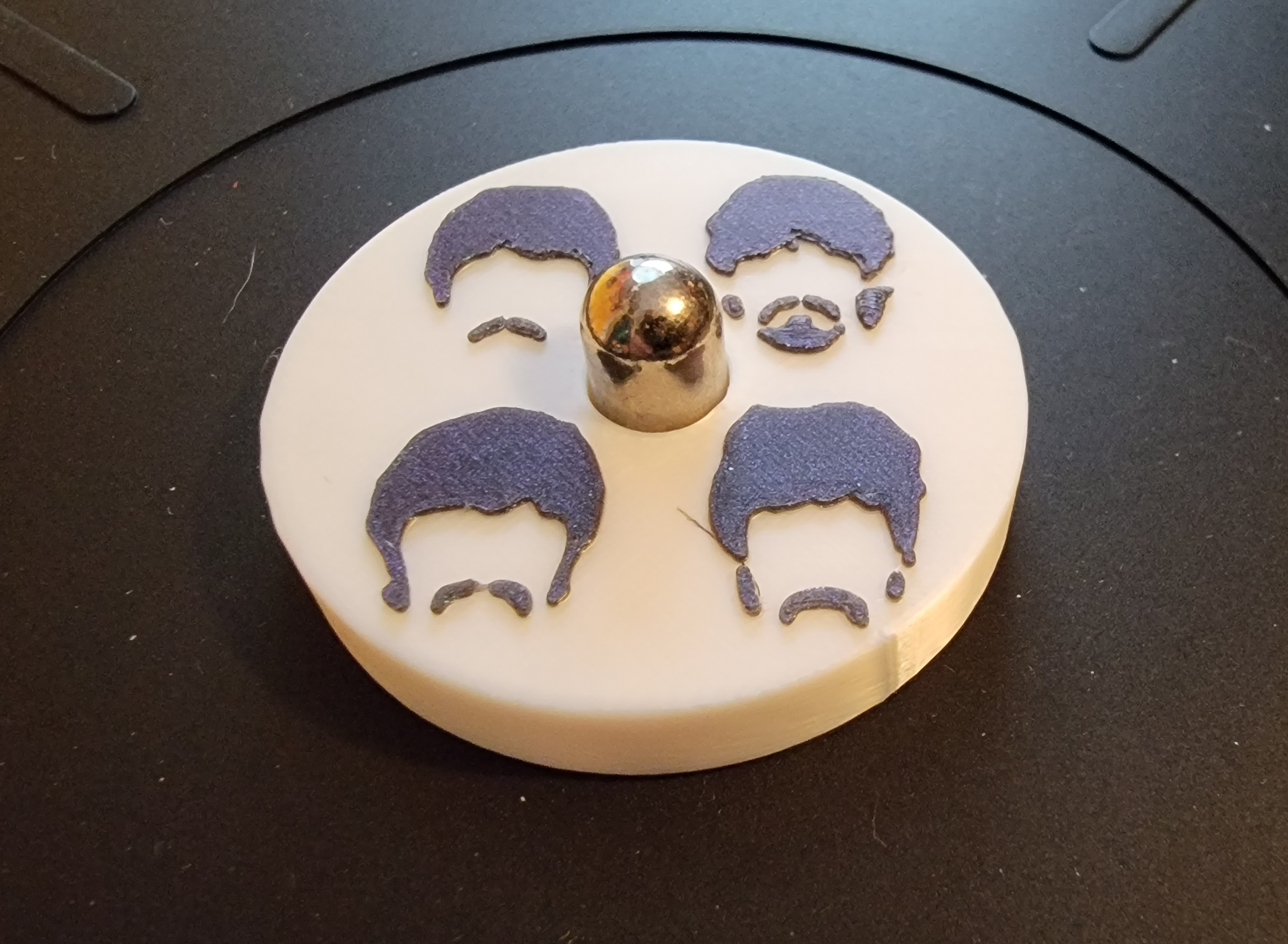 The Beatles 45 RPM LP Adapter