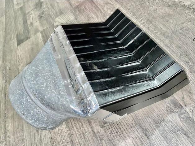 Custom Ducting with Scrap Duct Work with F3D (so you can easily customize to fit your needs)