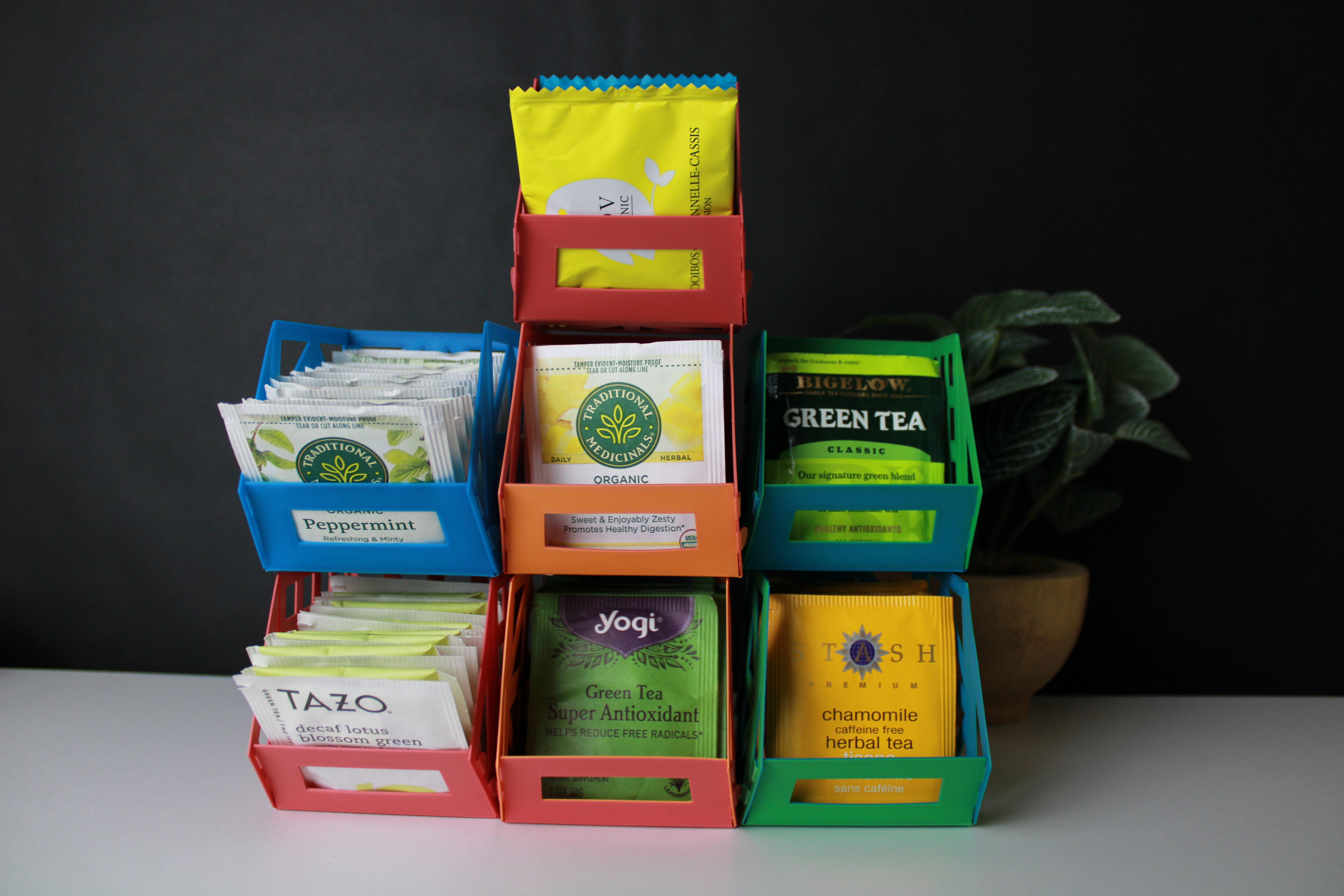 Foldable Tea Baskets (multiple versions) — miniatura 3