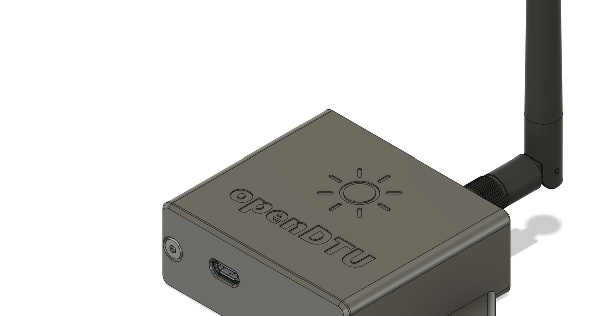 Case for opendtu ahoy breakout board esp32 and nrf24l01 by
