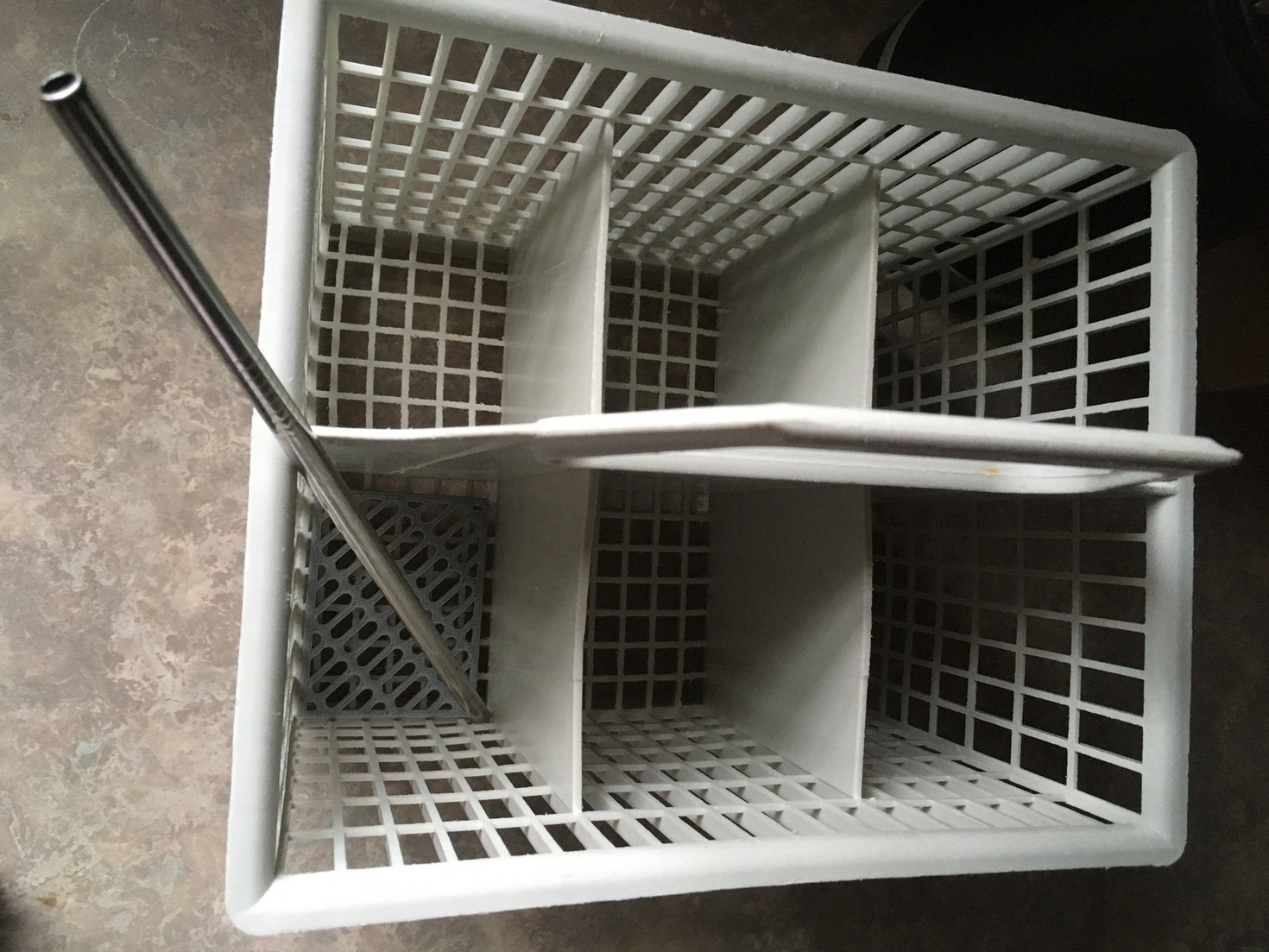 Dishwasher Straw Saver Fine Grate by RyanR Download free STL model