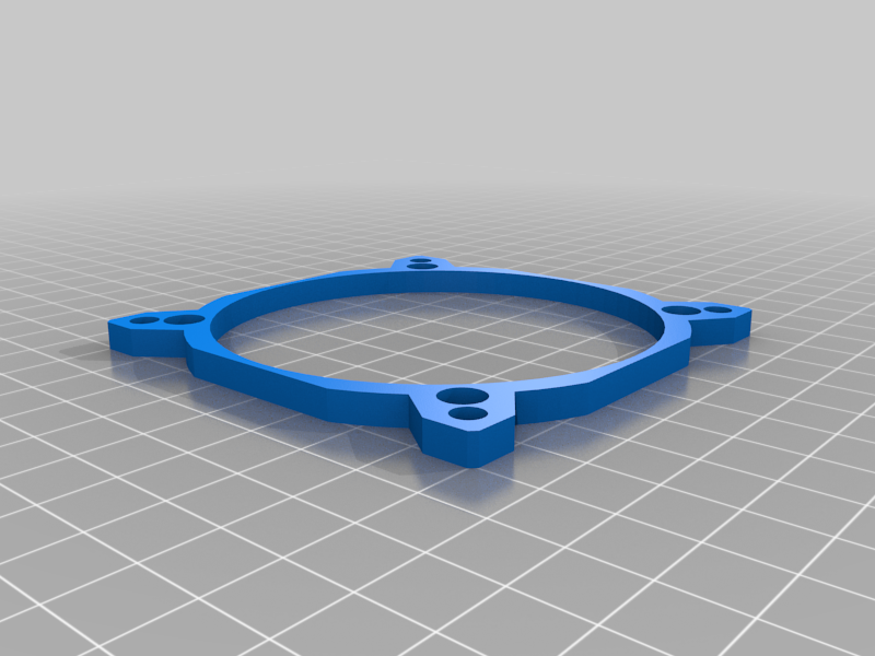 70mm to 80mm CPU fan adapter