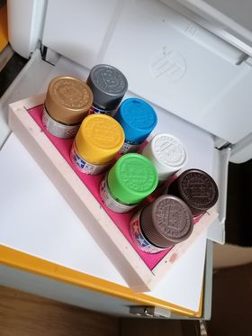 Stojan na modelářské barvičky tamiya 10ml