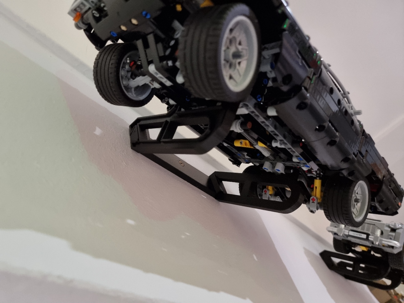Lego Dodge Charger Angled Wall Bracket