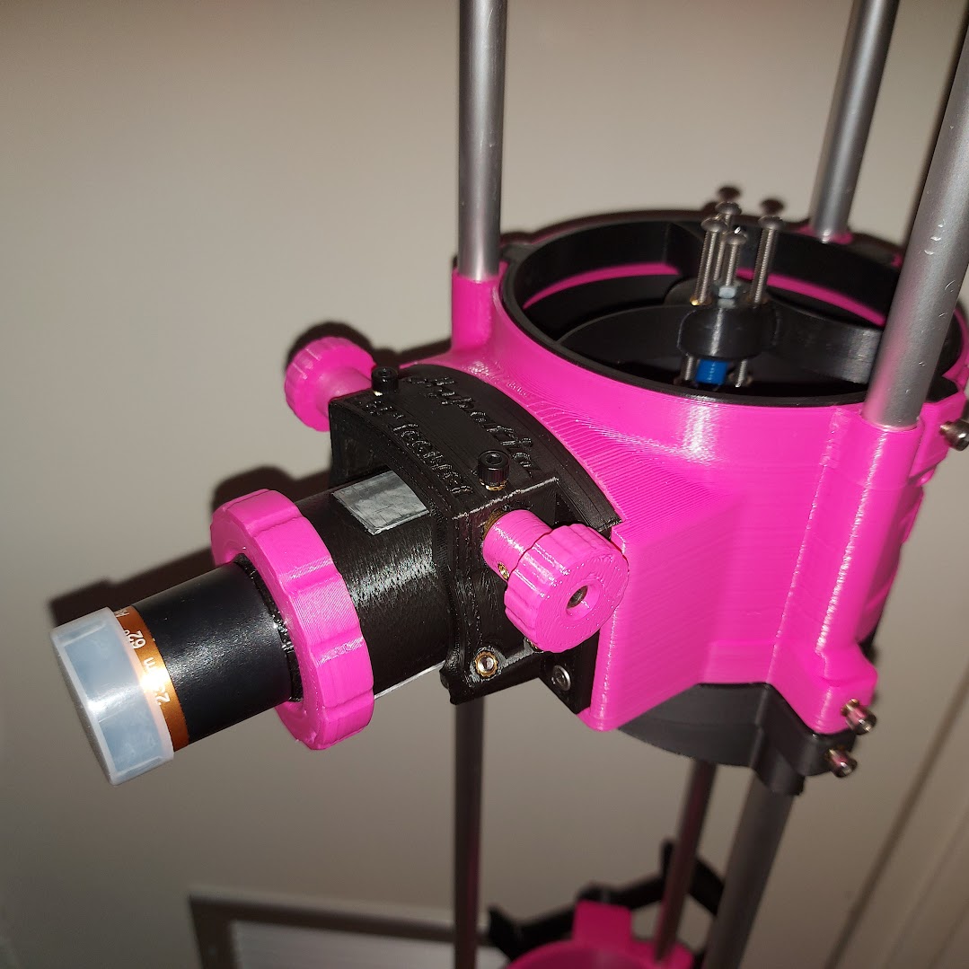 Hypatia - a Crayford style focuser for the Hadley Telescope 3D model thumbnail