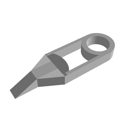 Calibration Strip Scraper / Calibration Filament Scraper