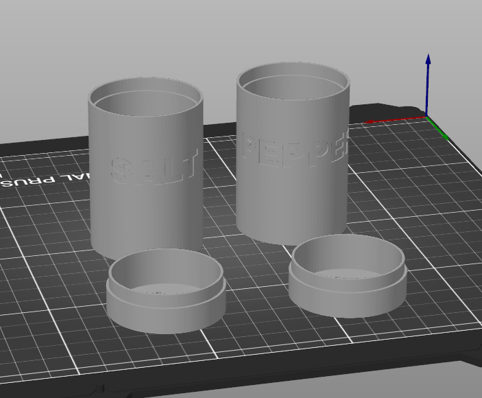 Pepper and salt shaker by ondra_skala | Download free STL model