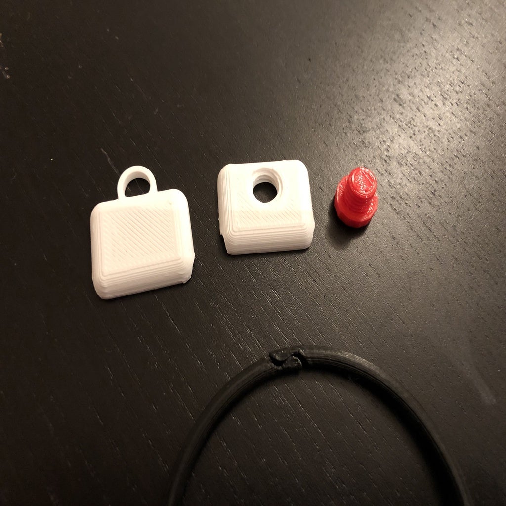 Miniatura 2 do modelo 3D Key Ring Color Samples