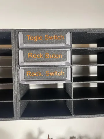 Modular shelving system - Name plate Buttons and Switches - Modular__005___x1x2_.stl