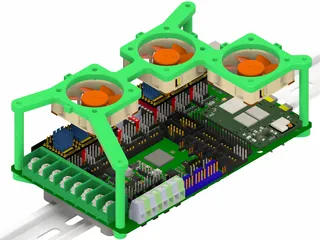 Motor b cable cover for Voron 2.4 by FunFunBoy