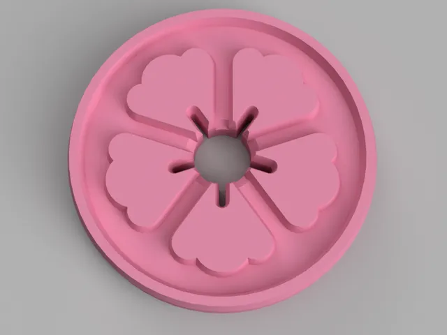 45 Record Adapter - Sakura