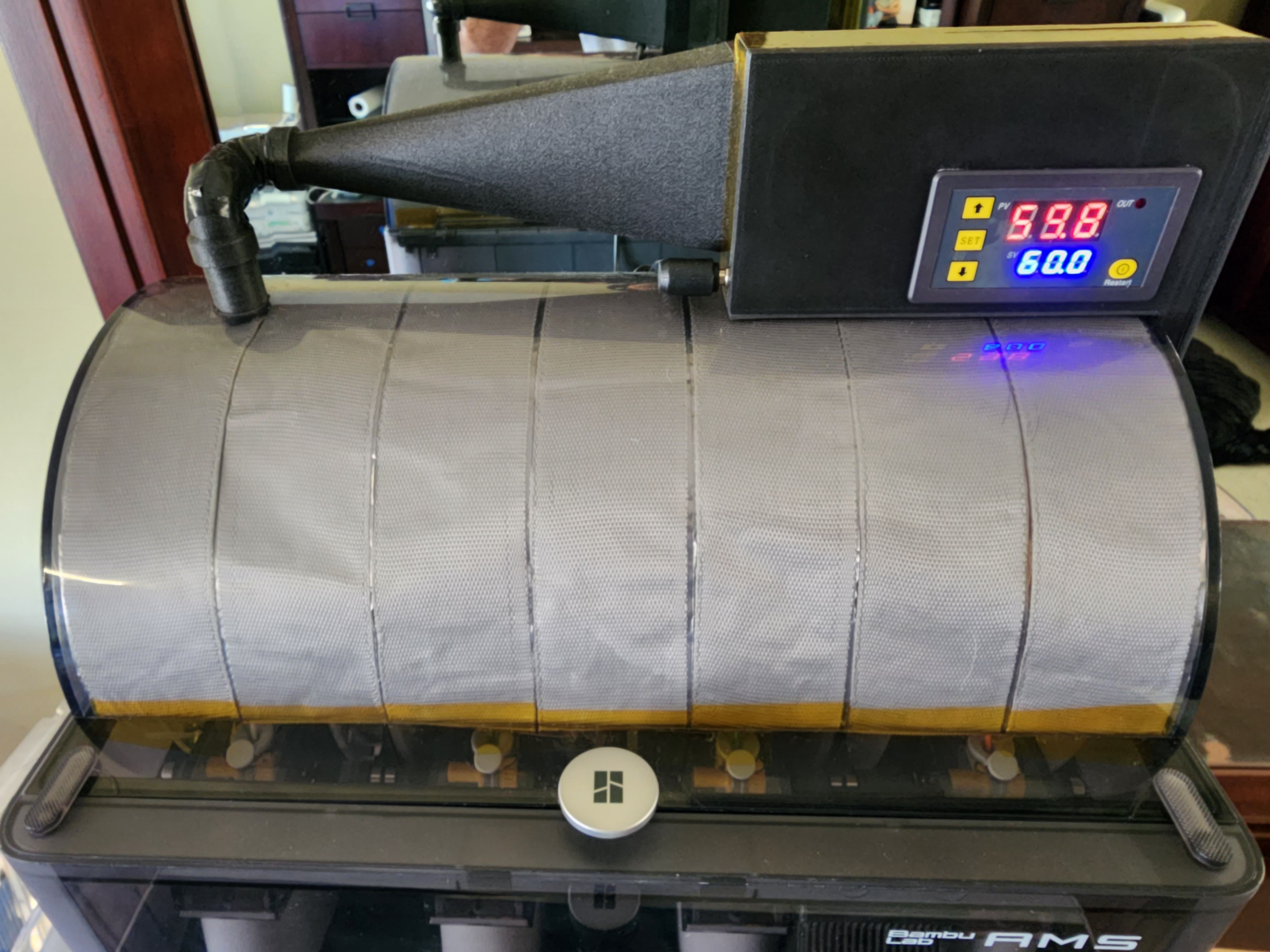 Bambu Lab AMS Active Filament Dryer by Jal Shah Download free STL