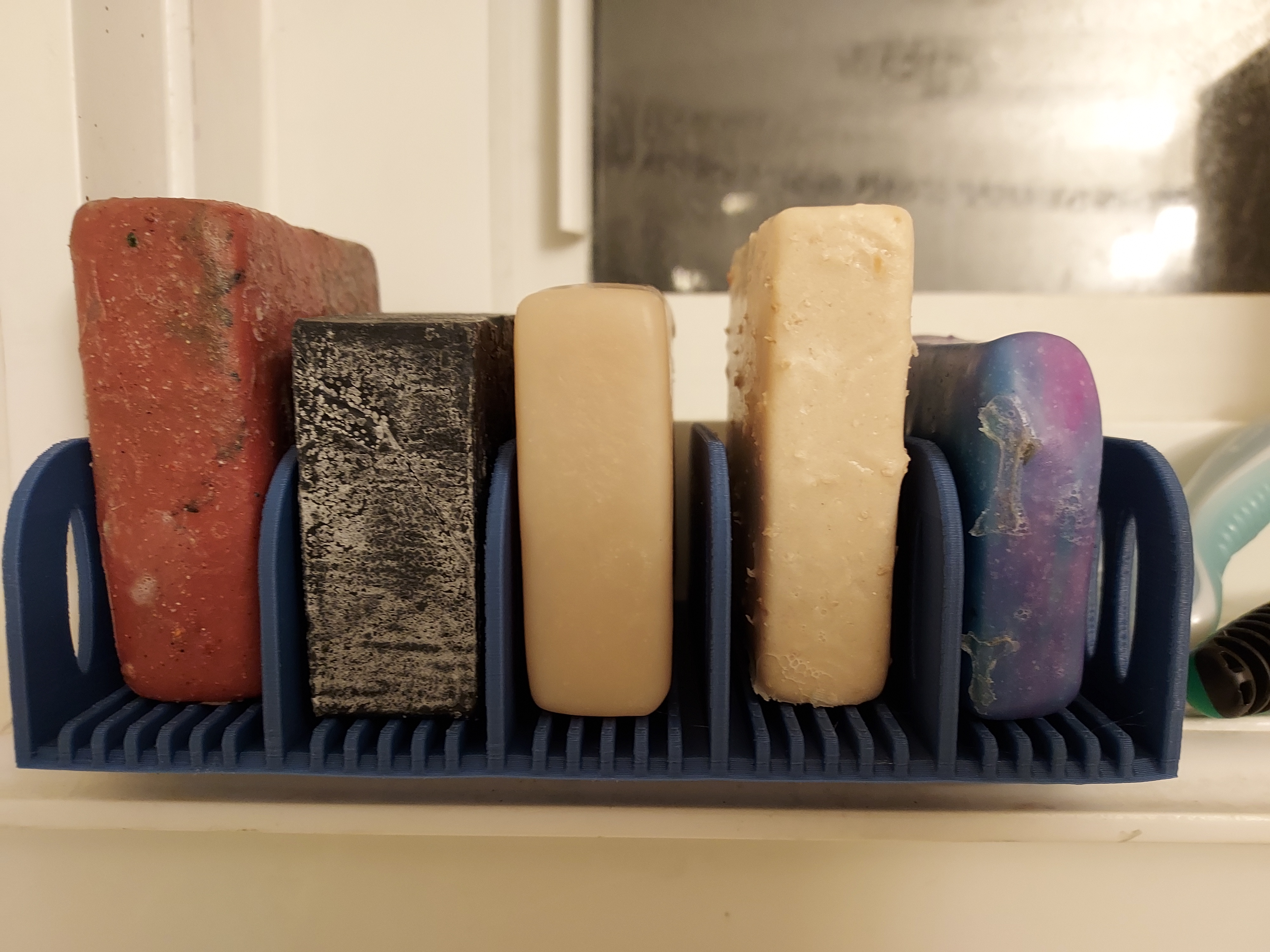 Vertical Bar Soap Dish- for your Sudsy Briccs!