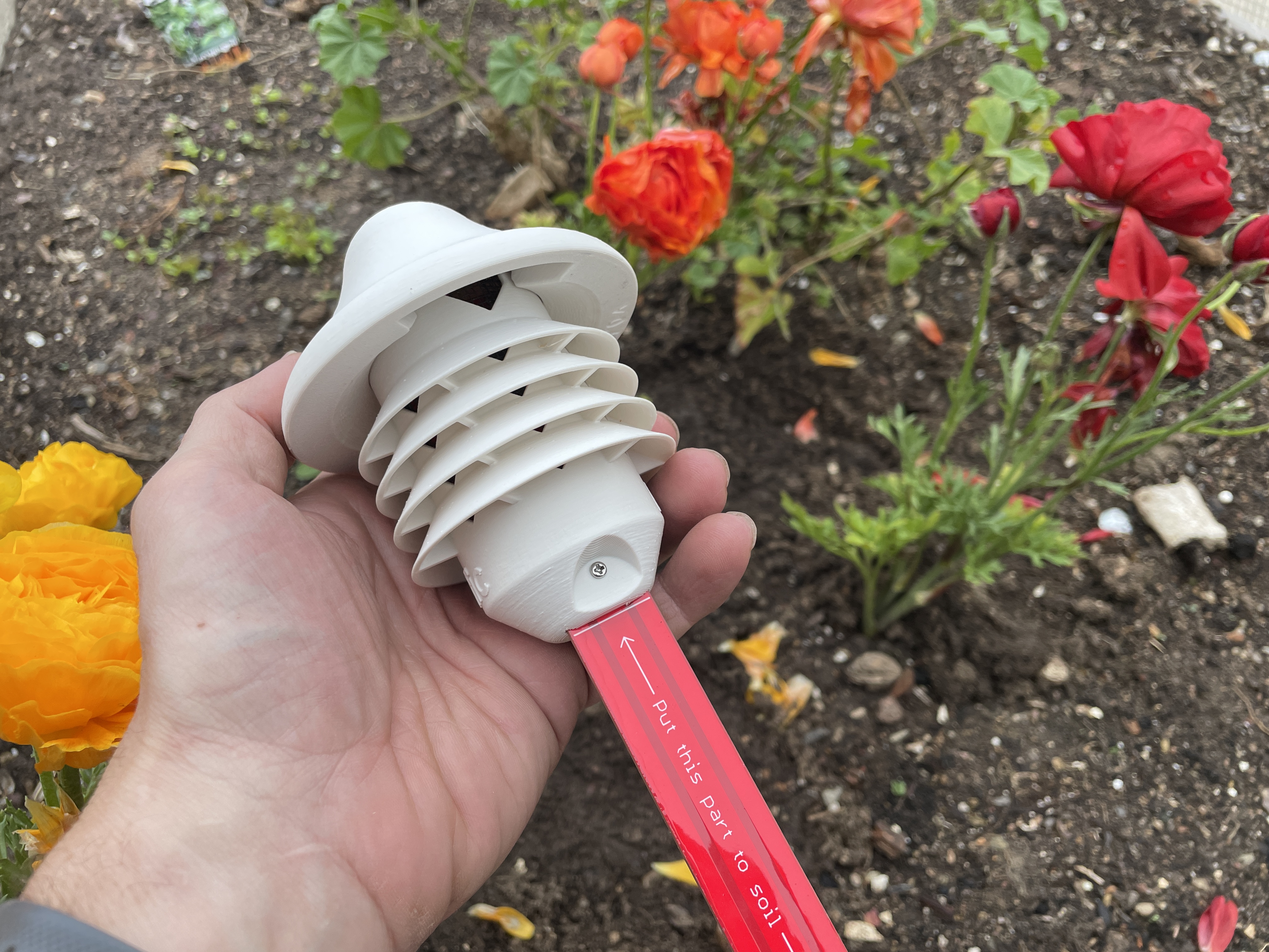 MakerFabs Soil Moisture Sensor LoRaWAN housing