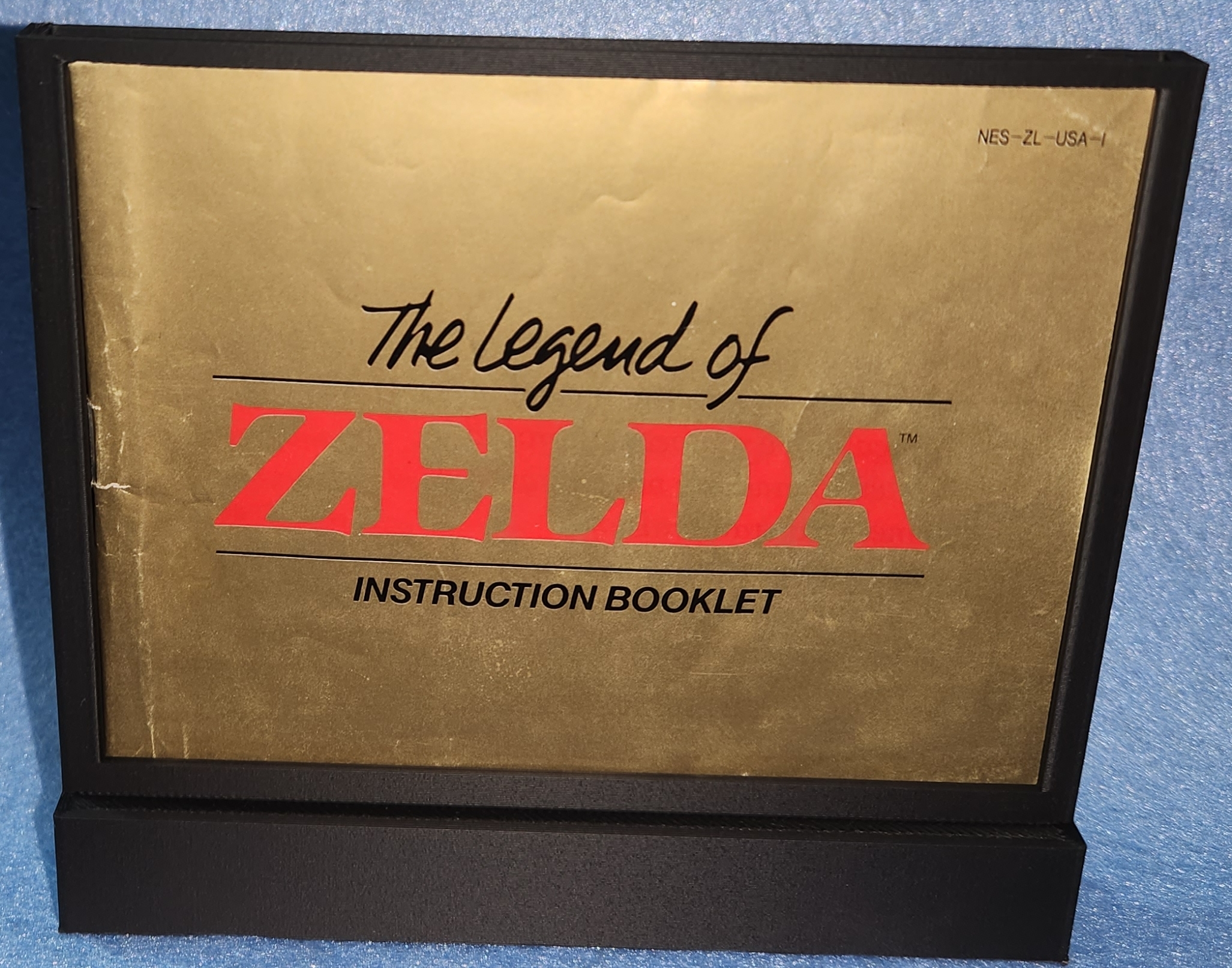 NES Game Manual Frame v2 (new design) by psybertech | Download free STL ...