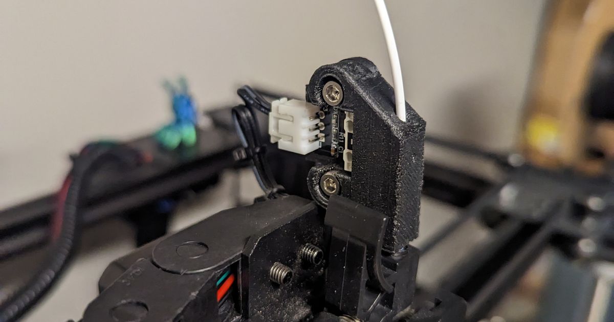 Lightweight Filament Runout Sensor Housing By G2bb | Download Free STL ...