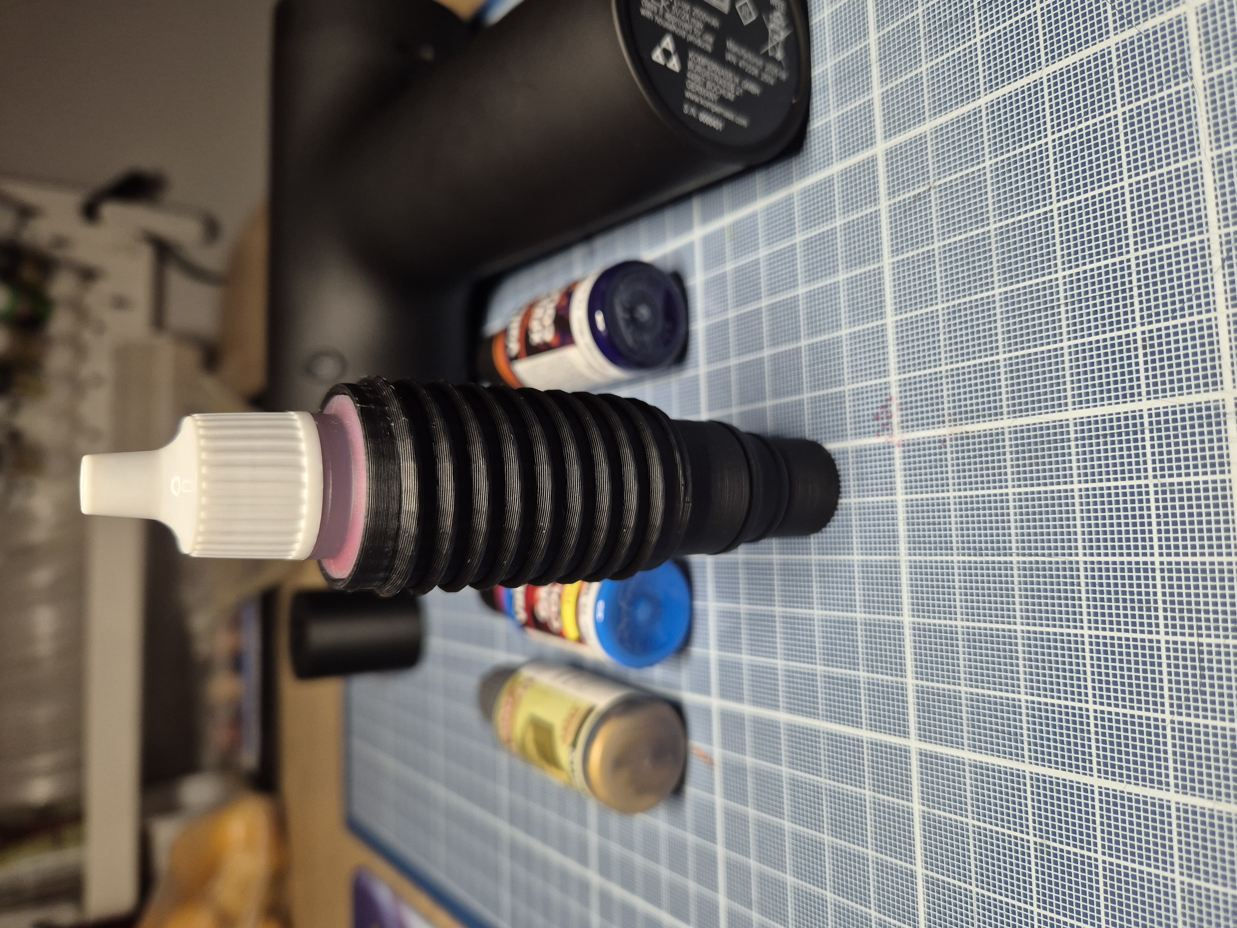 Paint Shaker Attachment for Crivit Massage Gun (Army Painter, Vallejo)