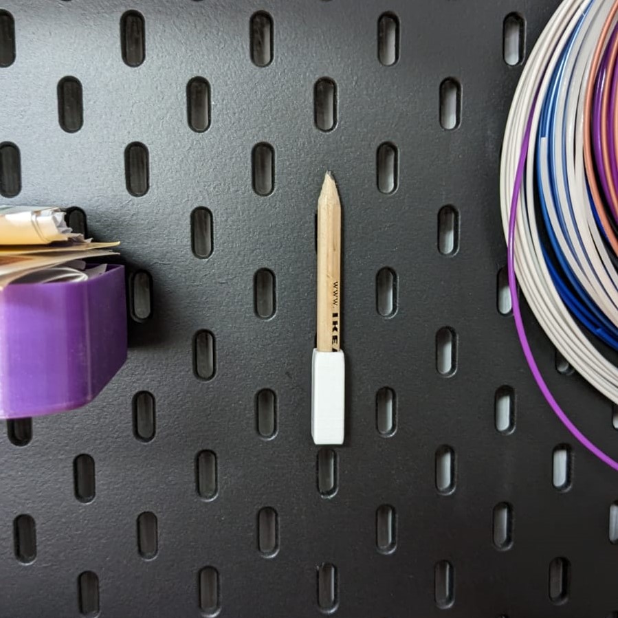 Skadis Ikea Pencil Holder by dasistdaniel Download free STL model