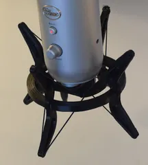 Blue Yeti Nano Mic Shock Mount by Buschi, Download free STL model