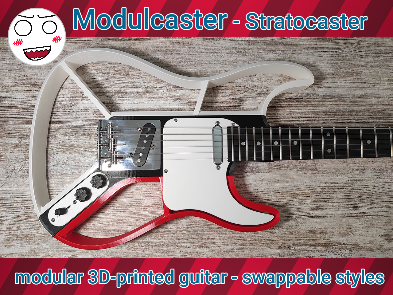 La Prusacaster - Comment concevoir et imprimer en 3D une guitare