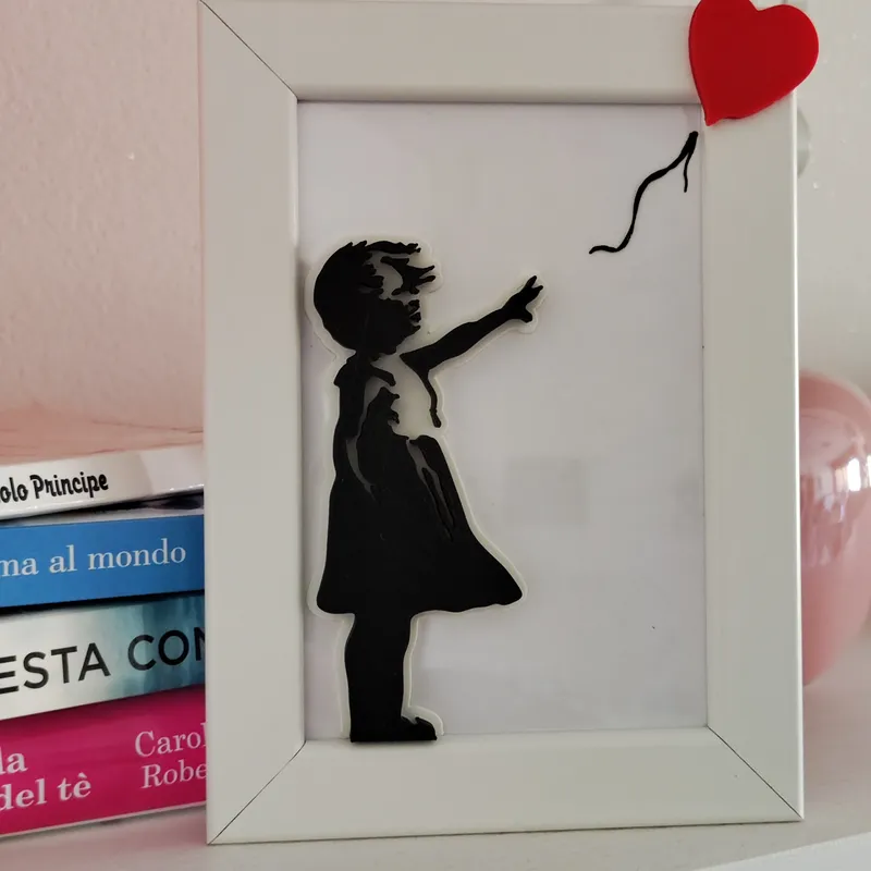 Quadro – Girl With a Balloon by Banksy