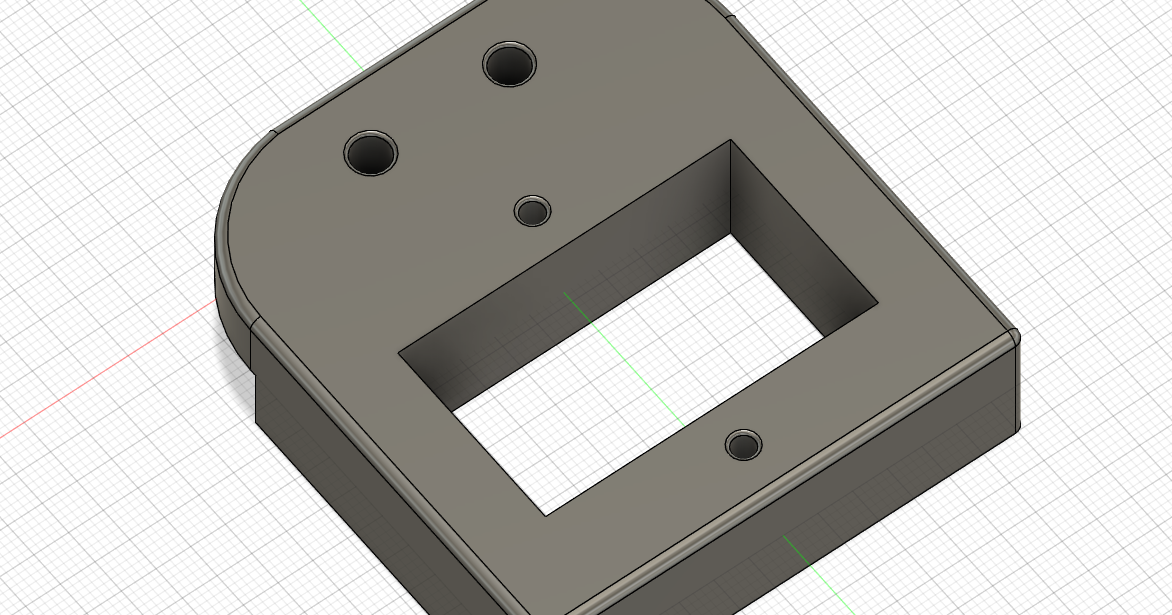 Power Button/Cable Mount, 3D Printer. by JohnGotti | Download free STL ...