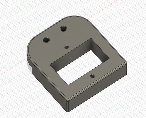 Power Button/Cable Mount, 3D Printer.