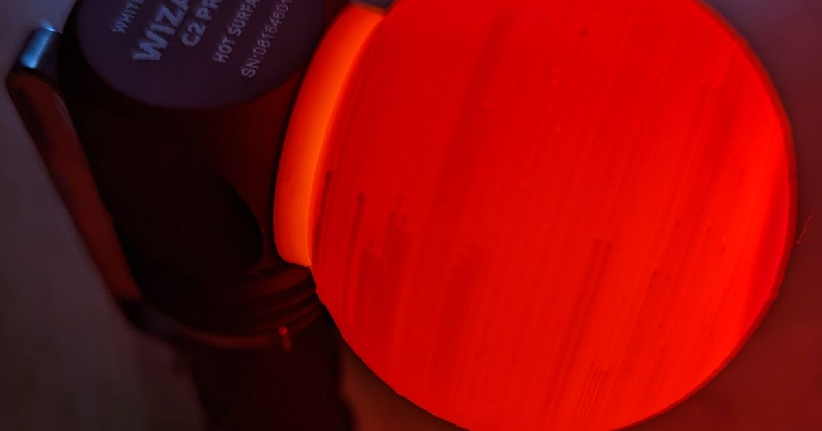 Flashlight Diffuser for Armytek Wizard C2 Pro Headlamp by Chrido