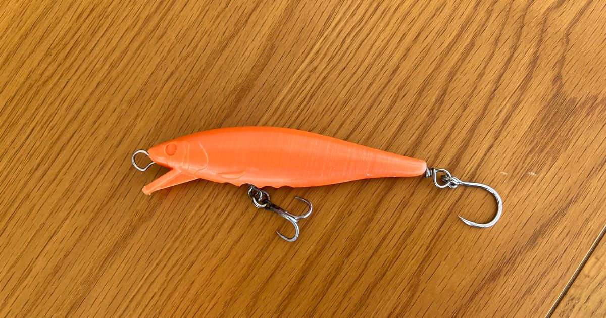 Sardine Fishing Lure 120mm (Work in progress) by Hassan Saleh