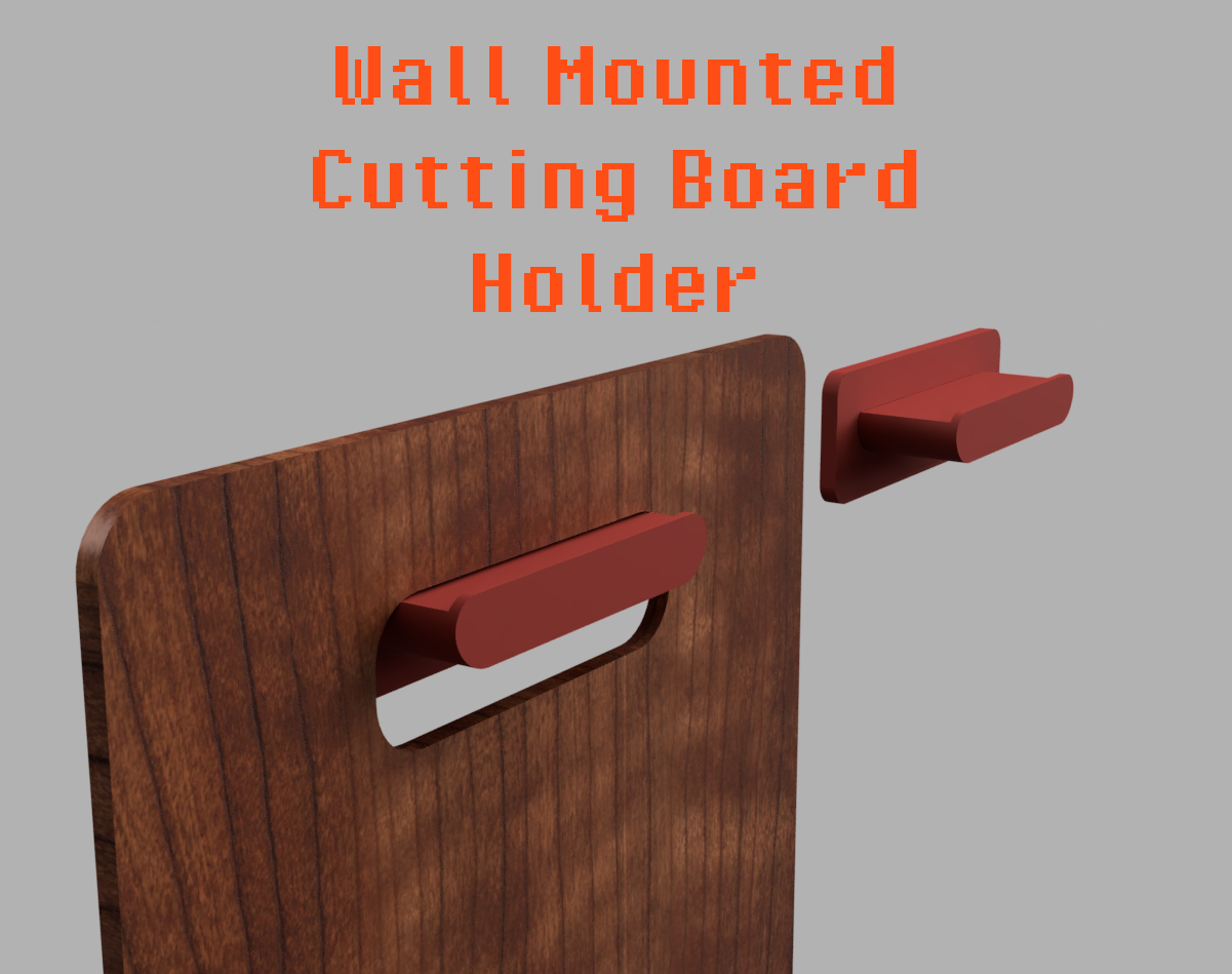 ChopDock - Wall Mounted Cutting Board Holder