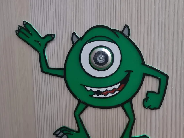 "Mike" door sign