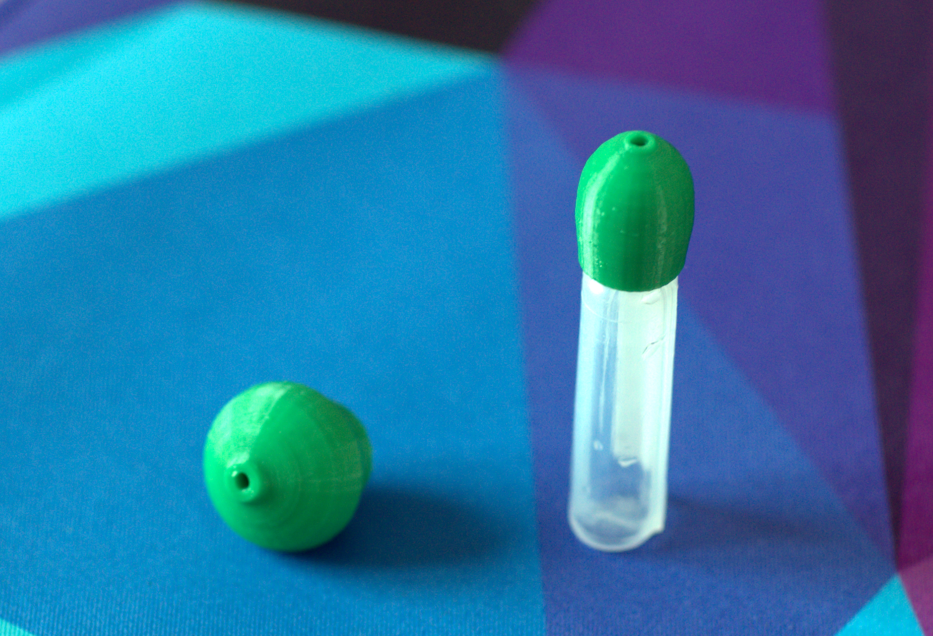Protective nozzle for baby nose blowing with physiological saline solution - TPU quick and easy print