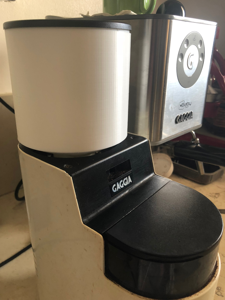 Gaggia MDF Coffee Grinder Bean Hopper Replacement by Giulio Librando