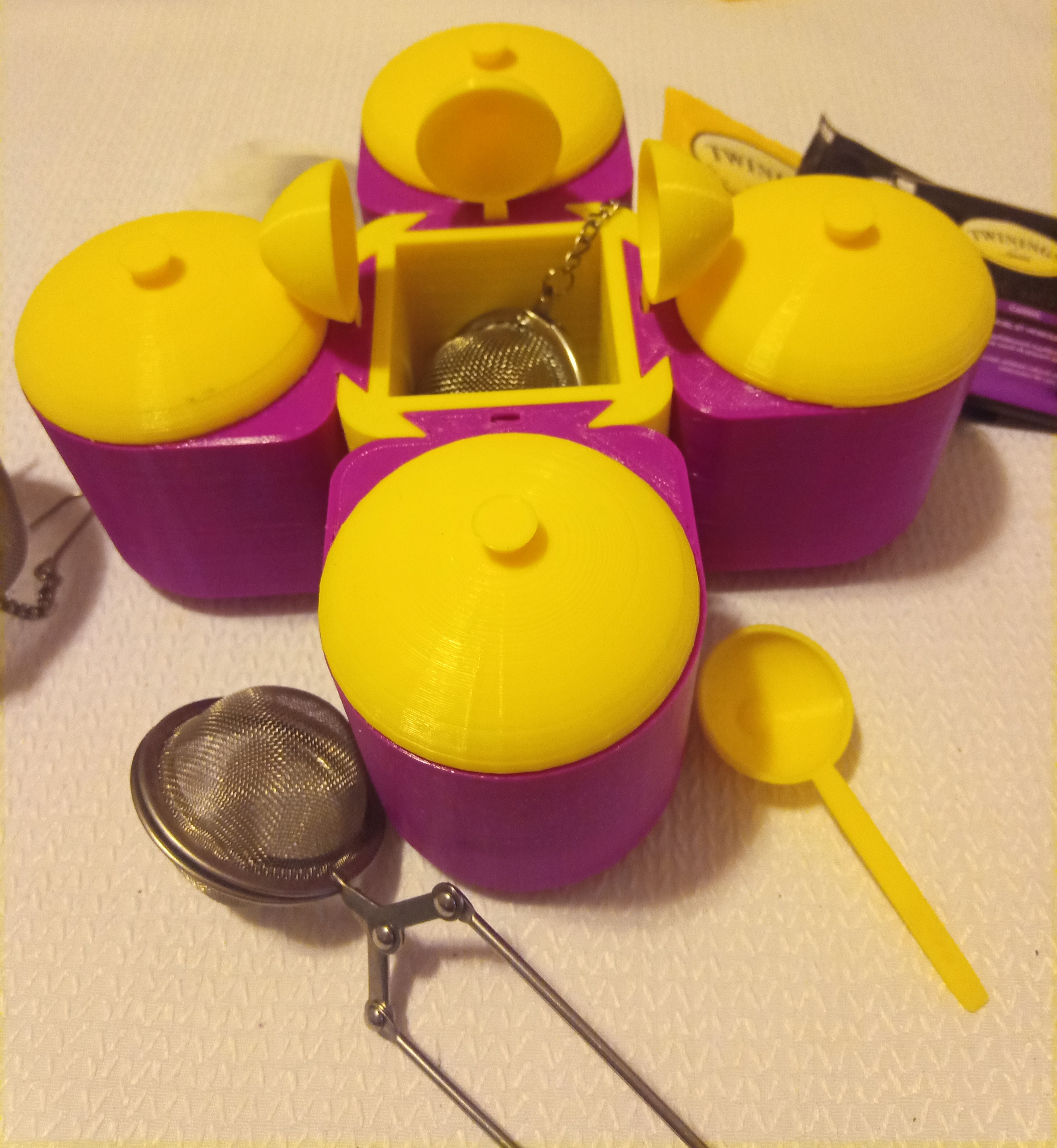 Miniatura 3 do modelo 3D Tea Caddy Carousel