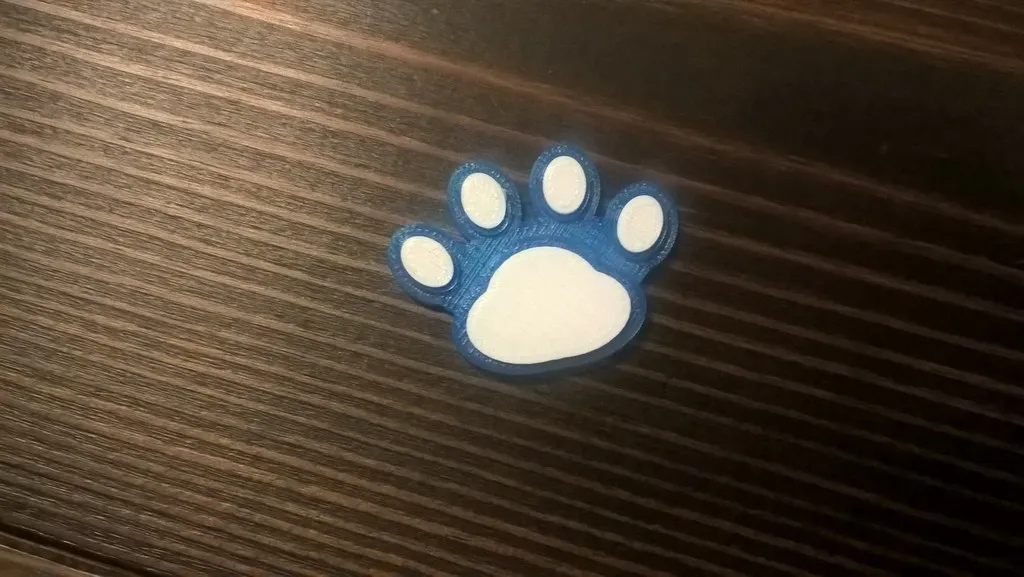 Paw Print by wallydoggy | Download free STL model | Printables.com