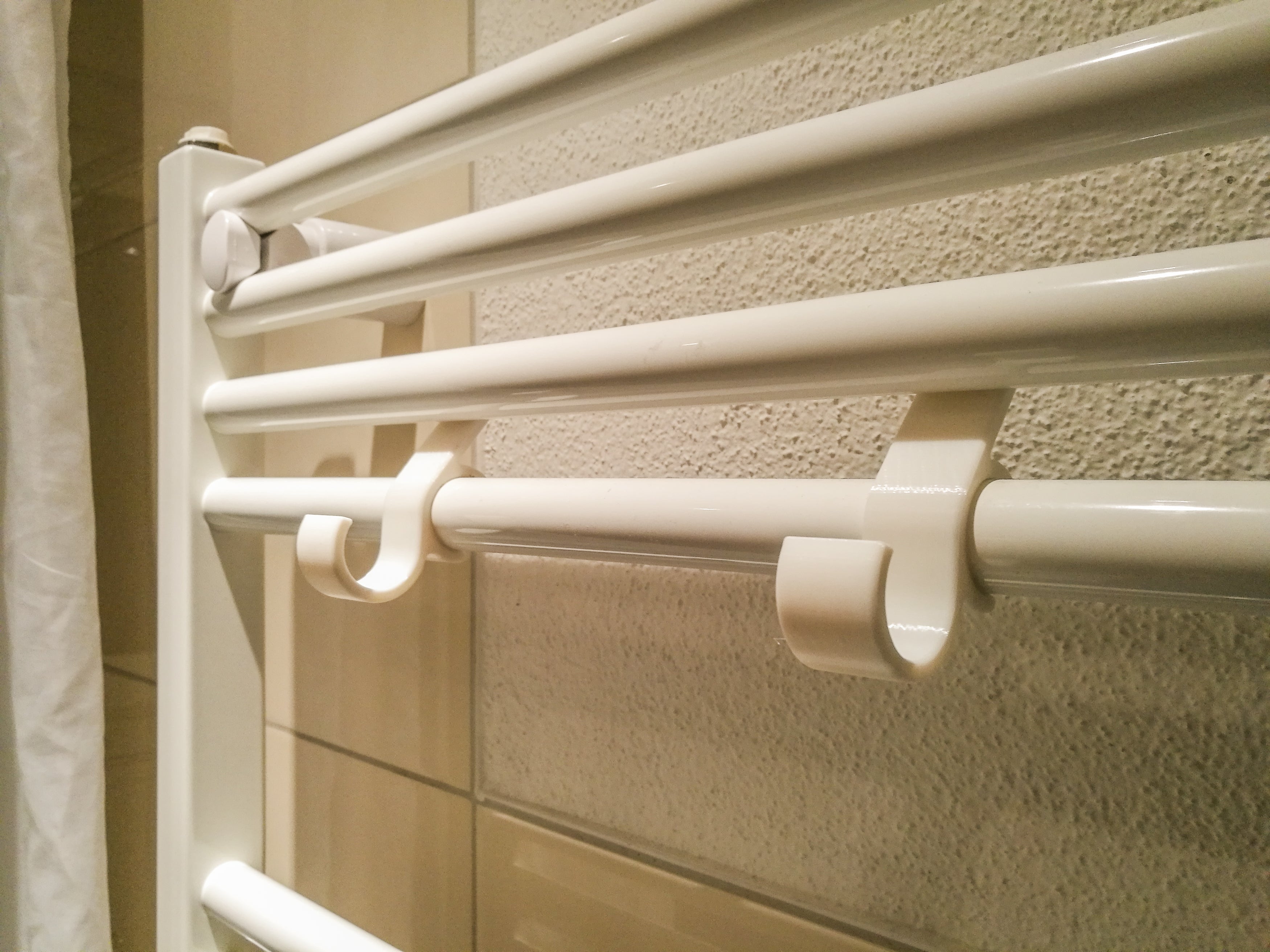 Miniatura 4 do modelo 3D towel hook 22mm
