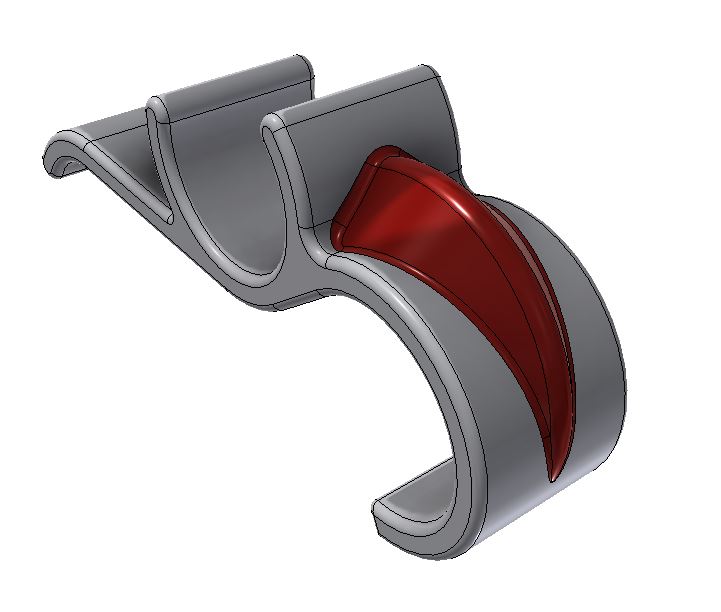 Miniatura 7 do modelo 3D towel hook 22mm