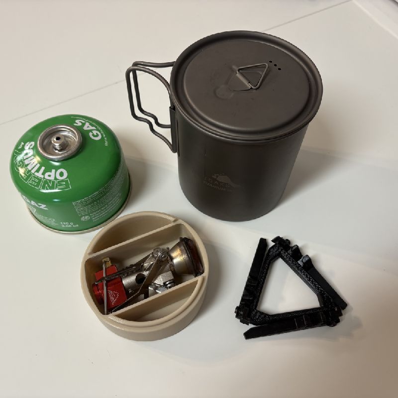 PocketRocket 2 Storage Container for Toaks 750ml Pot by zaq12wsx4
