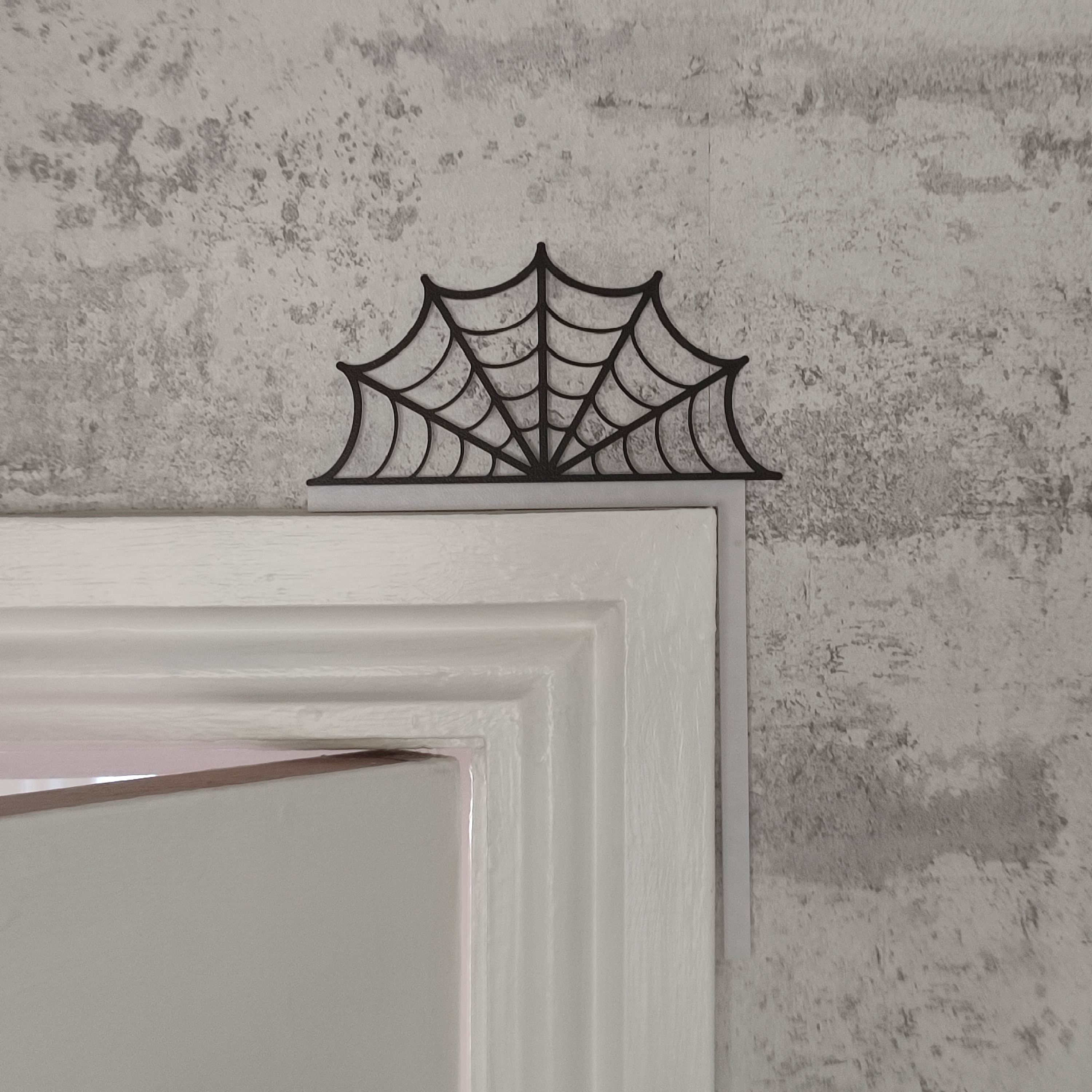 Spider Web Door Corner Decoration