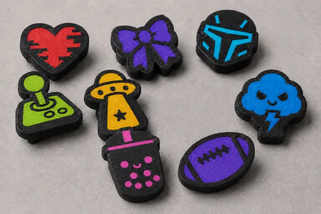 PopPlugz - 2-Color TPU Crocs Charms